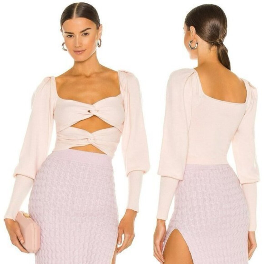LPA Ayla Knit Top - Light Blush